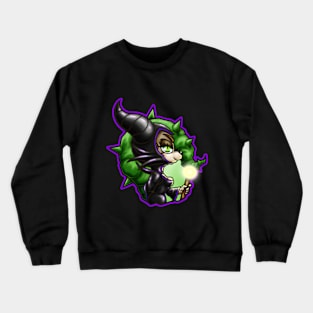 Chibi Lizzy Malefient Crewneck Sweatshirt